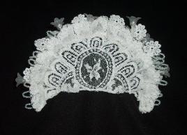 Grace Kelly Wedding Headpiece (back)