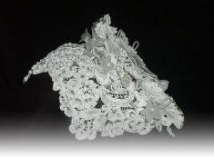 Grace Kelly Wedding Headpiece (side)